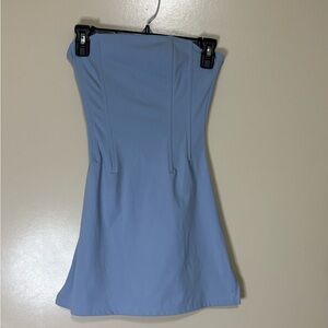 White Fox Boutique Light Blue Mini Dress